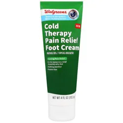 Walgreens Cold Therapy Pain Relief Foot Cream