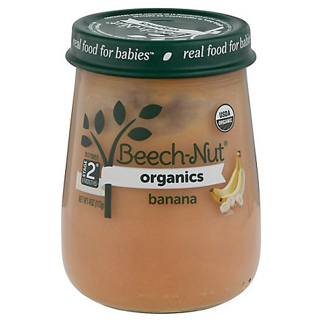 slide 1 of 1, Beech-Nut Beechnut Org St 2 Banana Baby Food - 4 OZ, 4 oz
