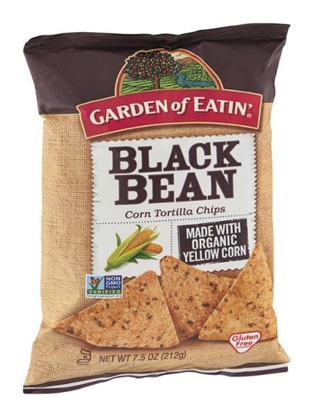 slide 1 of 1, Garden of Eatin' Garden Of Eatin' Black Bean Corn Tortilla Chips, 7.5 oz