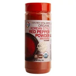 Surasang Organic Korean Style Red Pepper Powder 8 oz