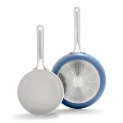 GreenPan Nova Ocean Healthy Ceramic Nonstick 8 In + 10 In Frypan 1 Set