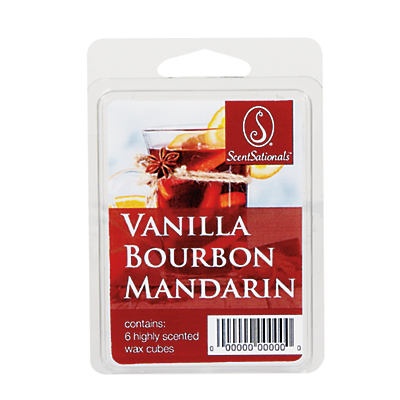 slide 1 of 1, ScentSationals Vanilla Bourbon Mandarin Wax, 1 ct