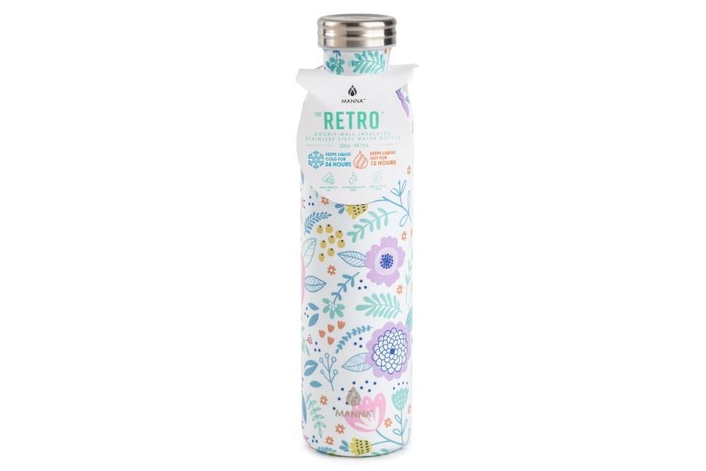 Manna retro water sales bottle