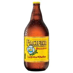 Pacifico Clara Mexican Lager Beer, 32 fl oz Bottle, 4.4% ABV