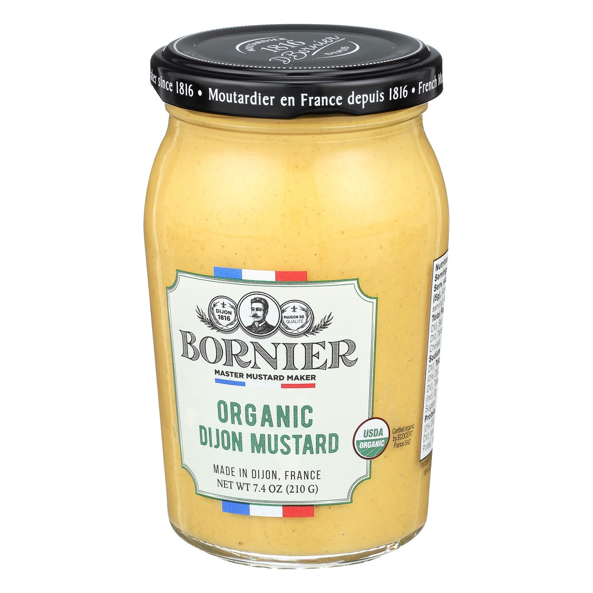 slide 3 of 9, Bornier Original Organic Dijon Mustard, 7.4 oz