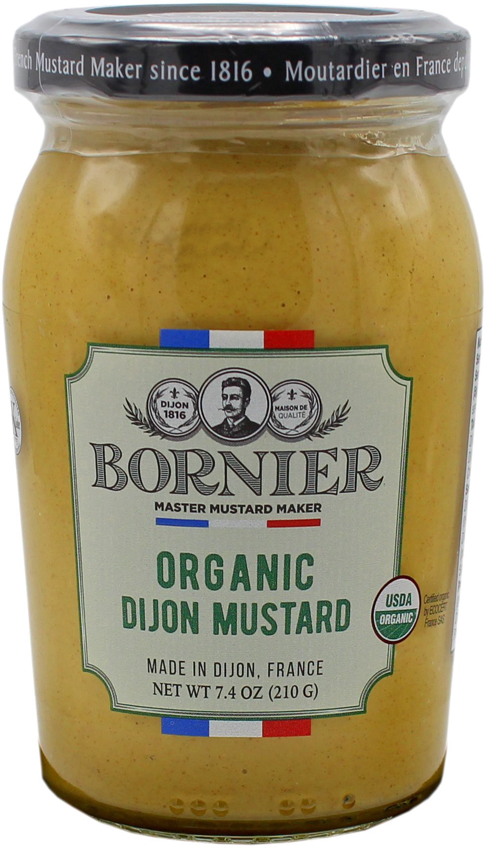 slide 1 of 9, Bornier Original Organic Dijon Mustard, 7.4 oz