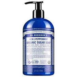 Dr. Bronner's Organic Sugar Soap - Peppermint