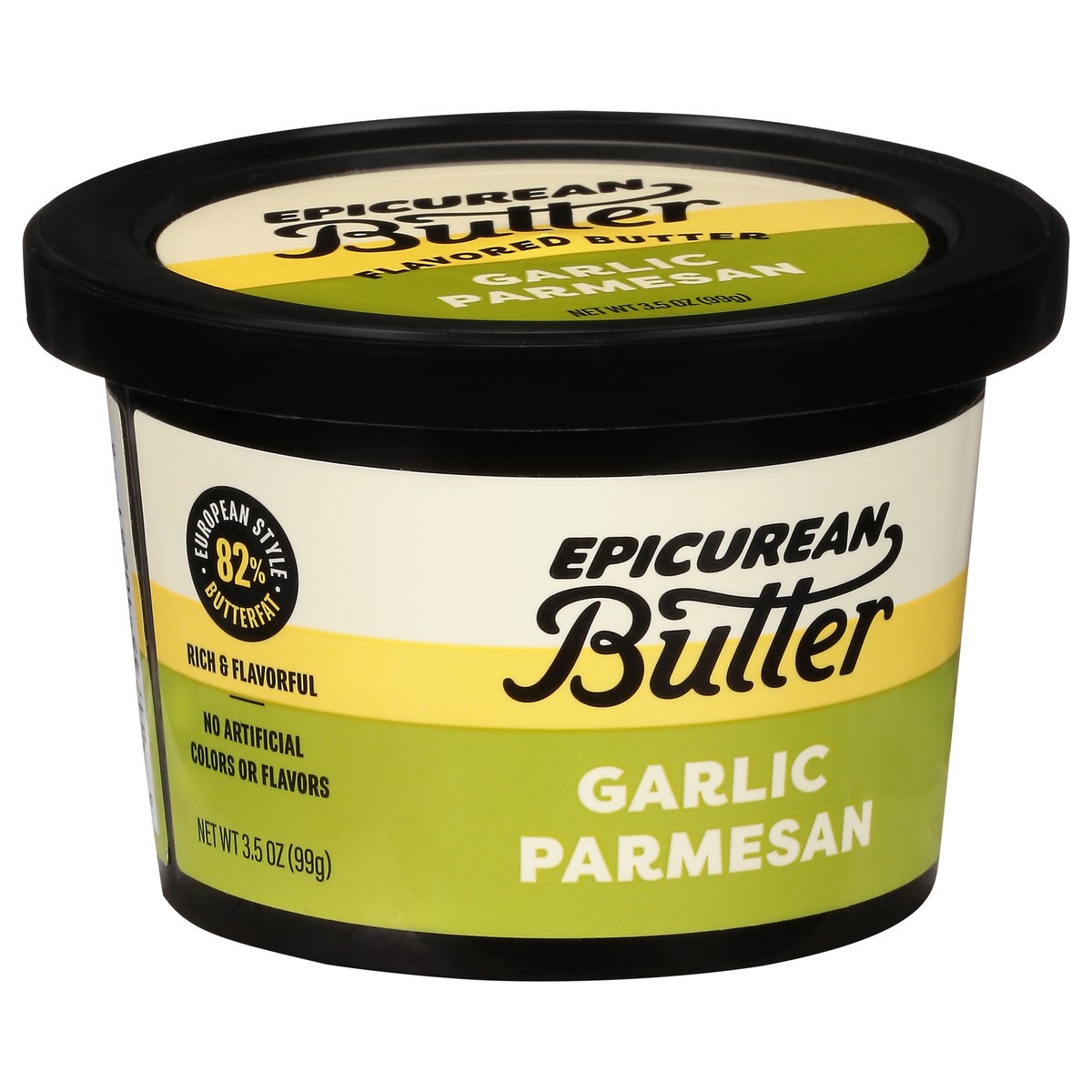 slide 3 of 14, Epicurean Butter Garlic Parmesan Butter 3.5 oz, 3.5 oz