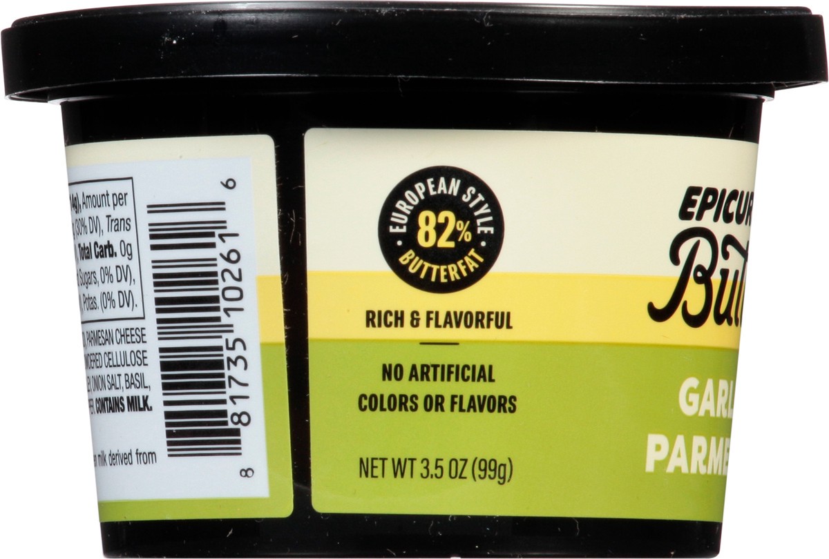 slide 12 of 14, Epicurean Butter Garlic Parmesan Butter 3.5 oz, 3.5 oz