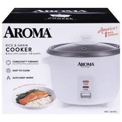 Aroma Rice Cooker - White