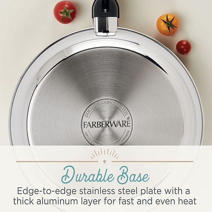 slide 4 of 14, Farberware Classic Traditions Stainless Steel Cookware Set, 12 ct