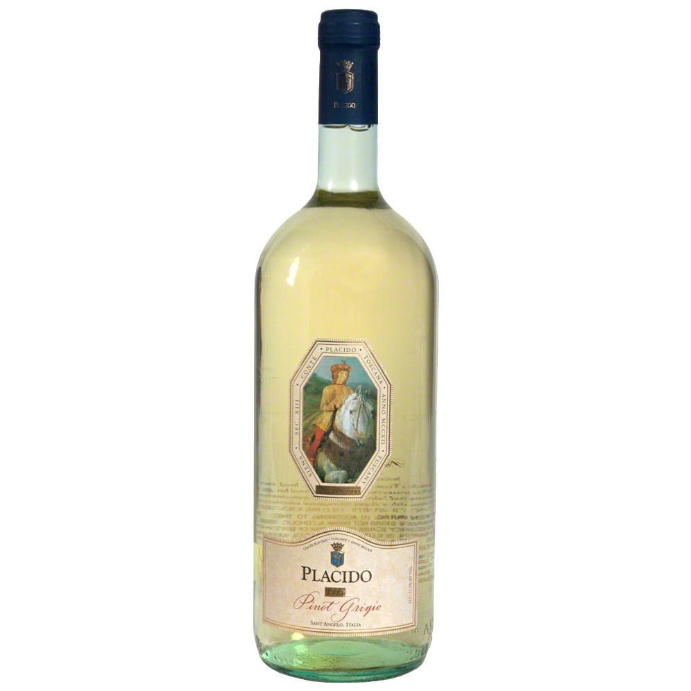 slide 1 of 1, Placido Pinot Grigio, 1.5 liter