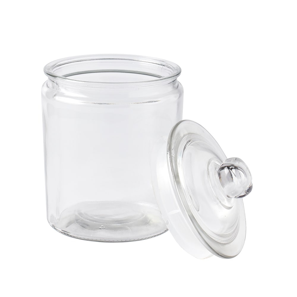 slide 1 of 1, Tabletops Unlimited Glass Heritage Jar, 1.9 liter