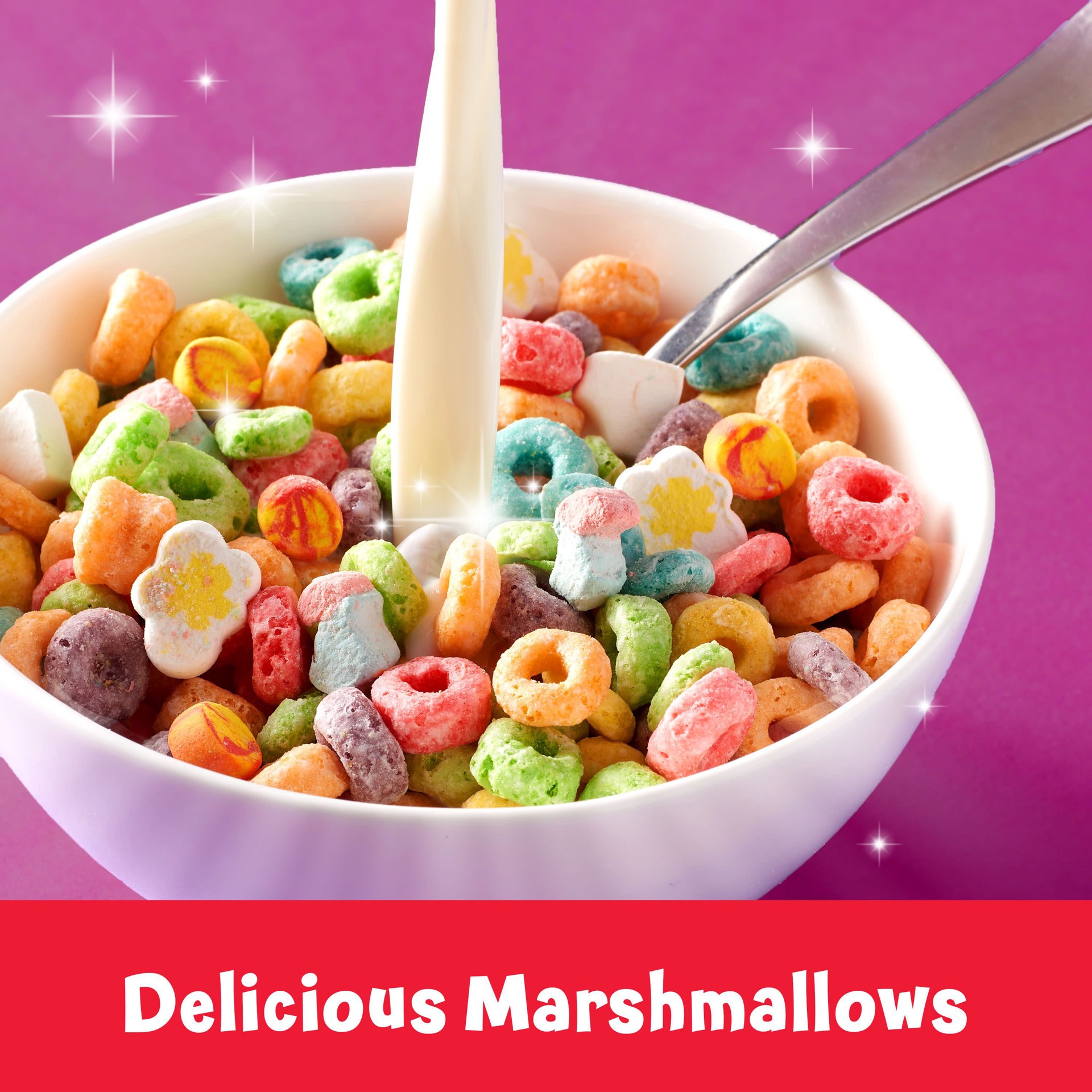 slide 3 of 5, Froot Loops Kellogg's Froot Loops Breakfast Cereal, Original with Marshmallows, 18.7 oz, 18.7 oz