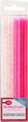Betty Crocker Premium Pretty in Pink Candles