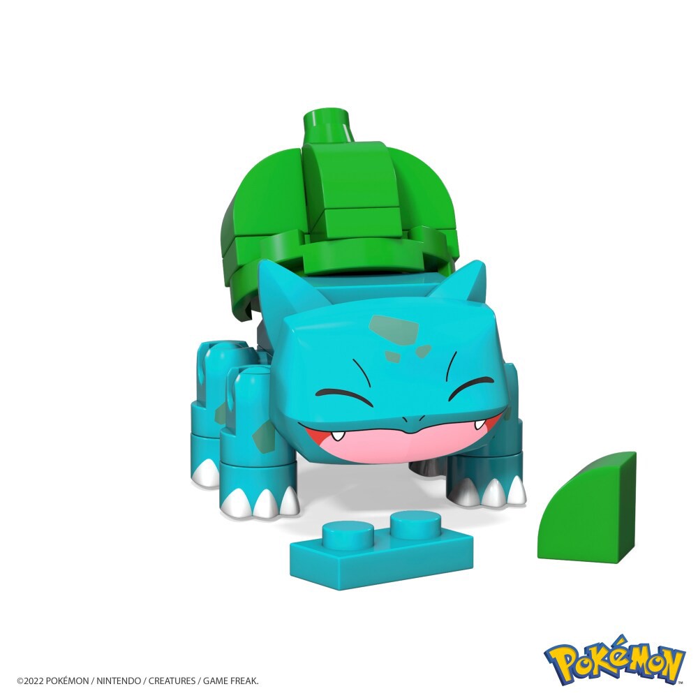 slide 1 of 1, Mega Construx Pokemon Bulbasaur Construction Set, 30 ct