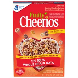 Cheerios Cereal, Sweetebed Whole Grain Oat, Fruity