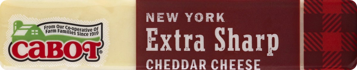 slide 5 of 10, Cabot New York Extra Sharp Cheddar Cheese, 8 oz
