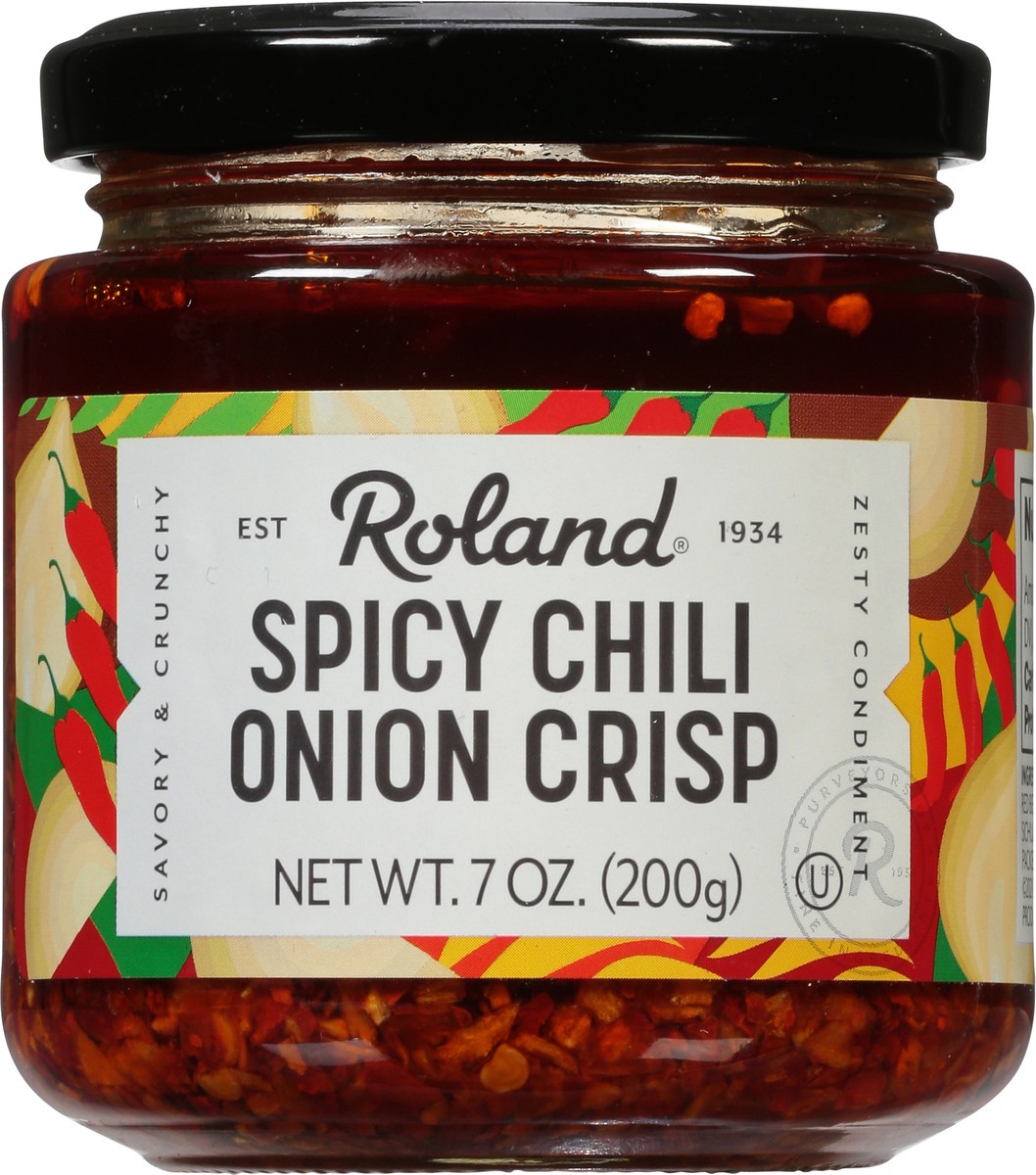 slide 8 of 13, Roland Spicy Chili Onion Crisp, 7 oz