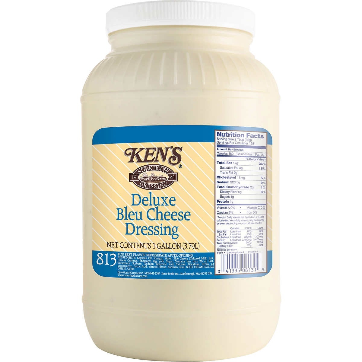 Ken's Steak House Bleu Cheese Dressing 128 oz Shipt