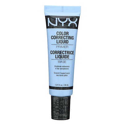 slide 1 of 1, NYX Professional Makeup Blue Color Correcting Liquid Primer, 1.01 fl oz