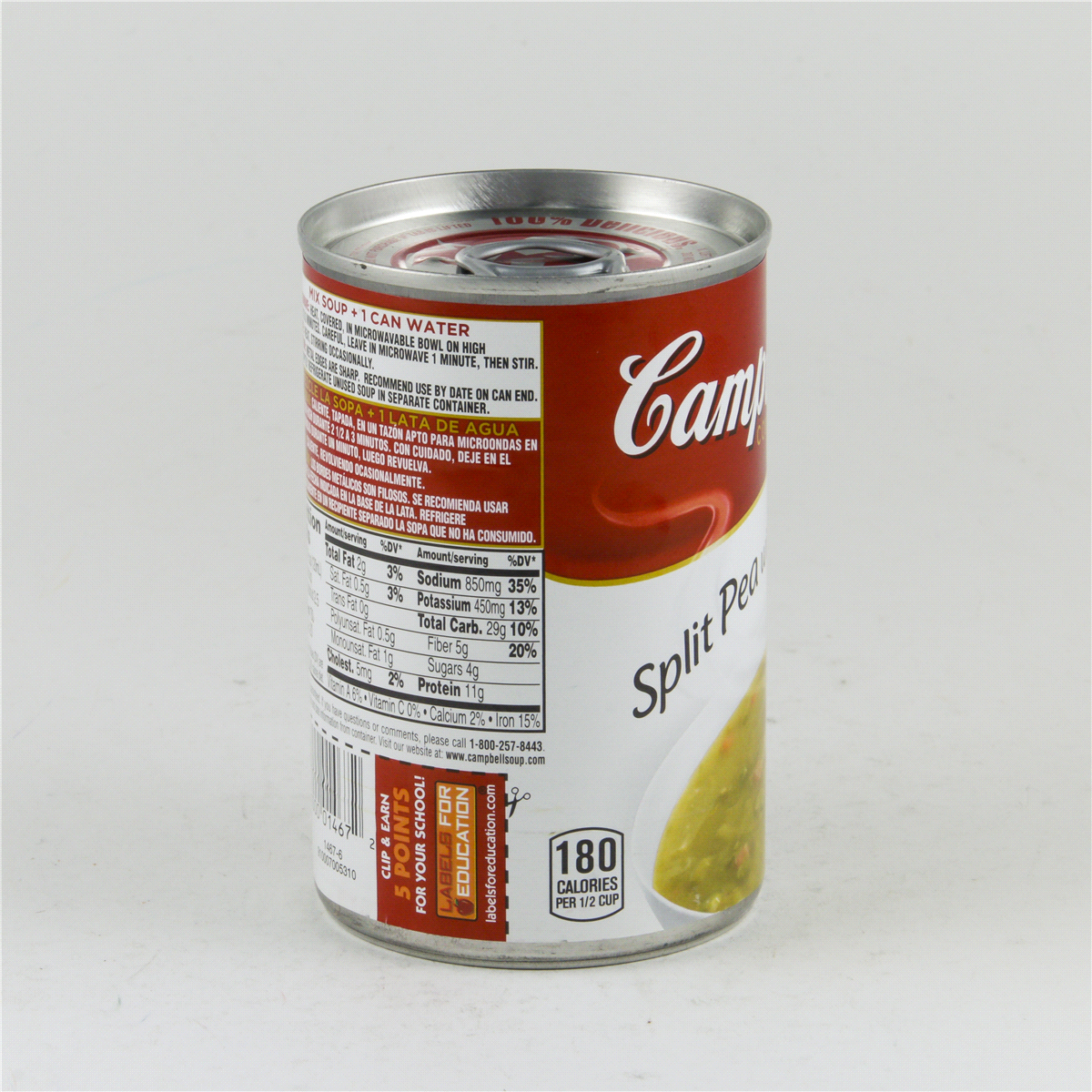 Campbell's Condensed Split Pea With Ham & Bacon Soup Shipt