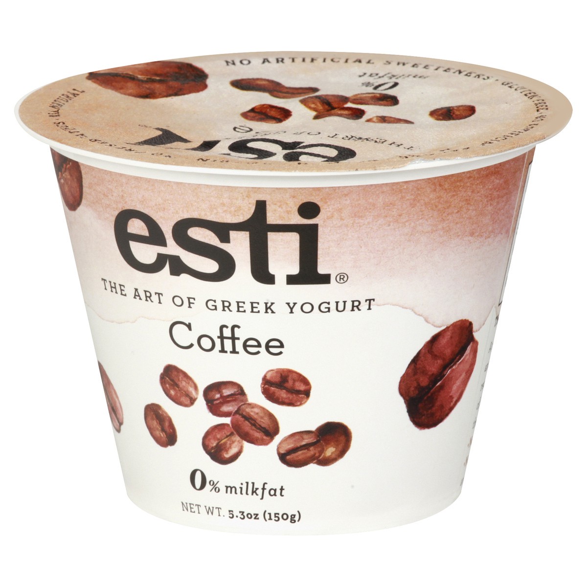 slide 4 of 13, esti Greek Coffee Yogurt 5.3 oz, 5.3 oz