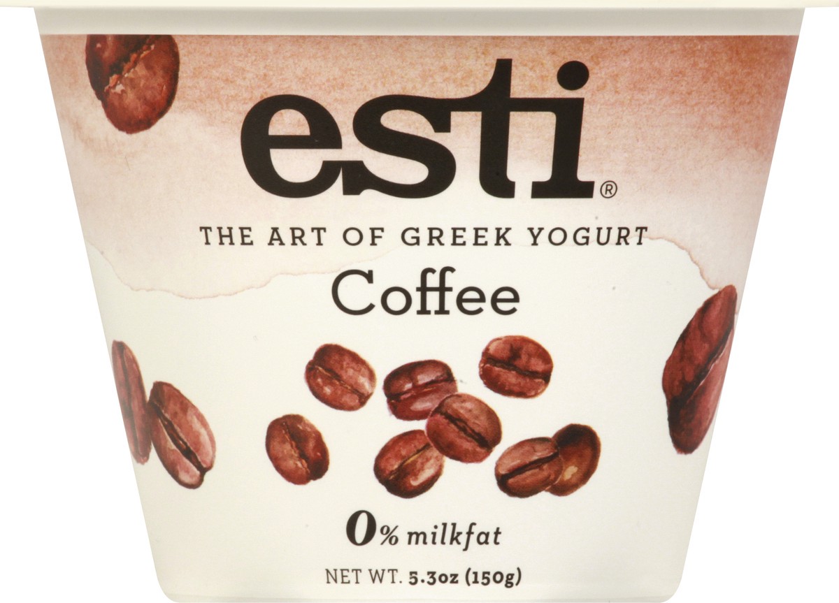 slide 3 of 13, esti Greek Coffee Yogurt 5.3 oz, 5.3 oz