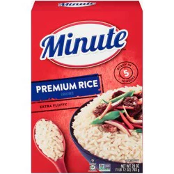 Minute Rice, Premium, Extra Fluffy