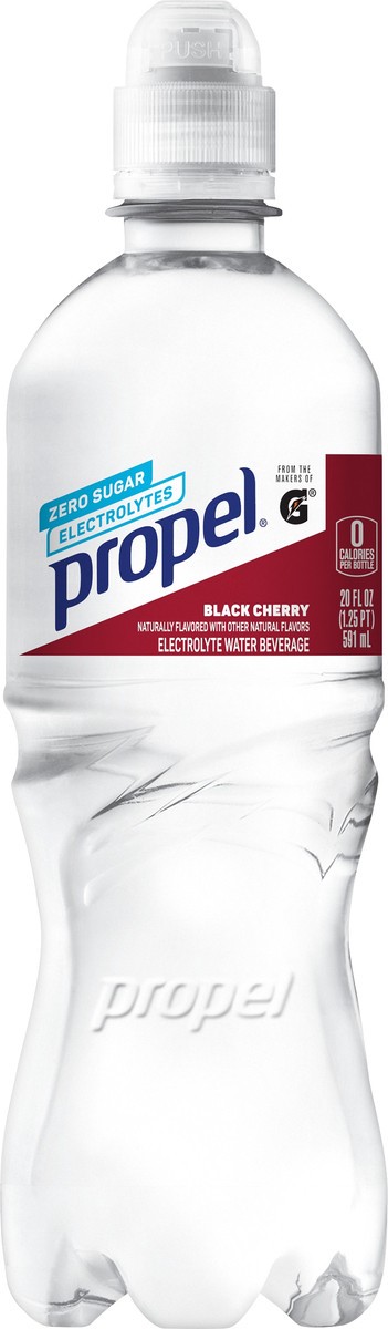 slide 3 of 5, Propel Electrolyte Water Beverage, Black Cherry - 20 oz, 20 oz