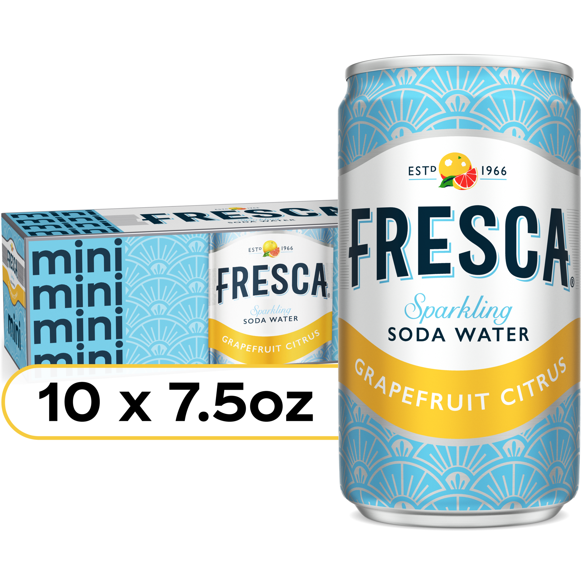slide 1 of 5, Fresca Fridge Pack Cans, 7.5 fl oz, 10 Pack, 10 ct