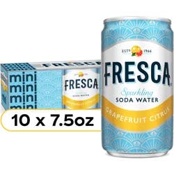 Fresca Fridge Pack Cans, 7.5 fl oz, 10 Pack