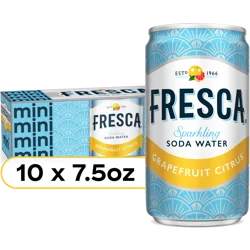 Fresca Fridge Pack Cans, 7.5 fl oz, 10 Pack