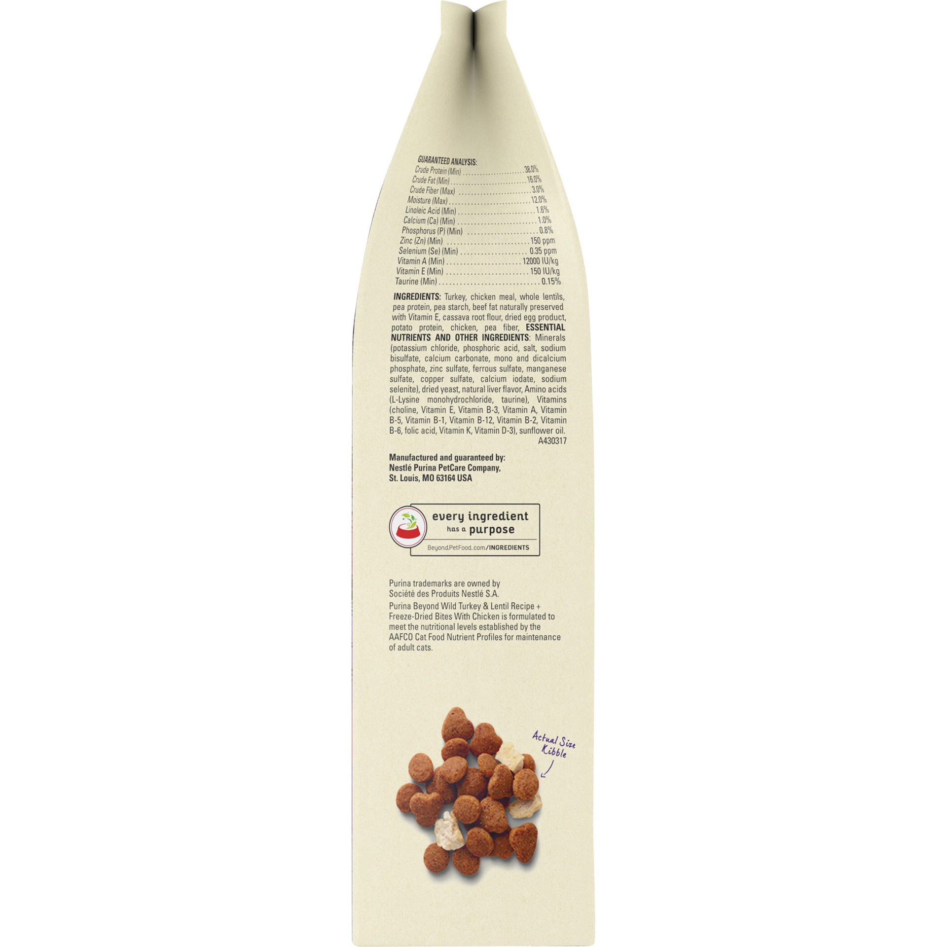 slide 4 of 9, Beyond Wild Turkey Lentil with Freeze Dried Chicken, 3 lb
