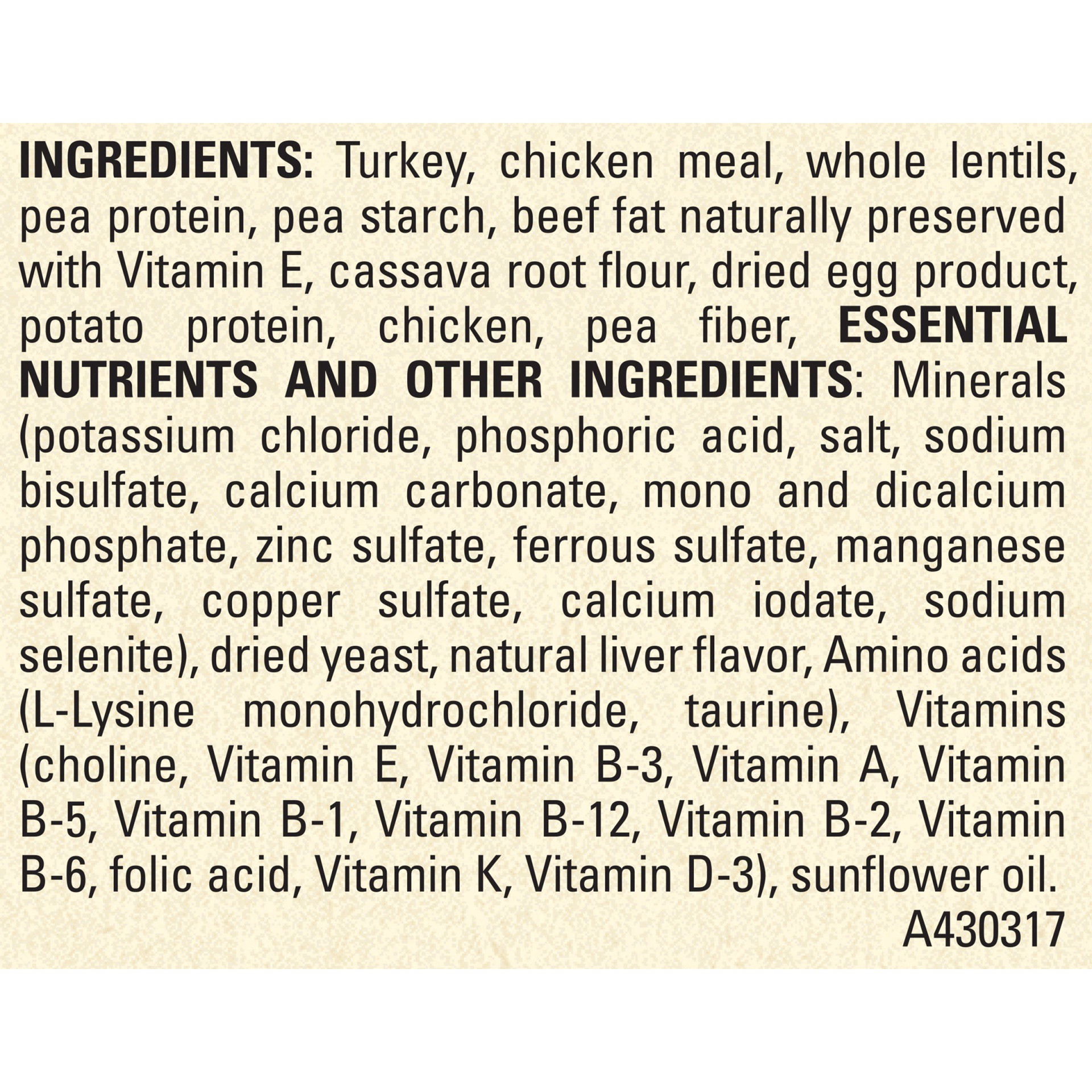 slide 9 of 9, Beyond Wild Turkey Lentil with Freeze Dried Chicken, 3 lb