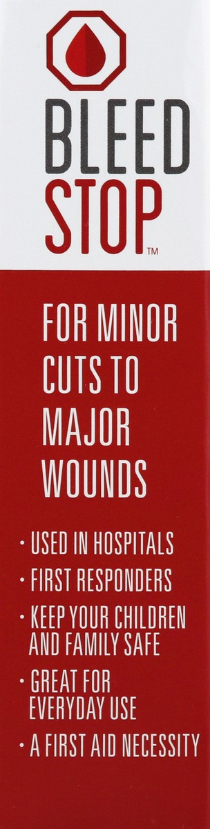 slide 2 of 7, Bleedstop Stop Bleeding in Seconds Powder Packs 3 - 0.53 oz Each, 3 ct