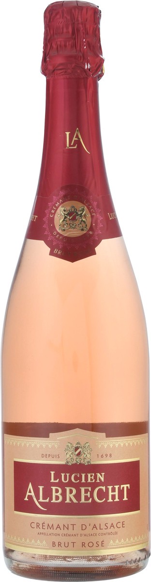 slide 9 of 12, Lucien Albrecht Cremant D' Alsace Brut Rose 750 ml Bottle, 750 ml