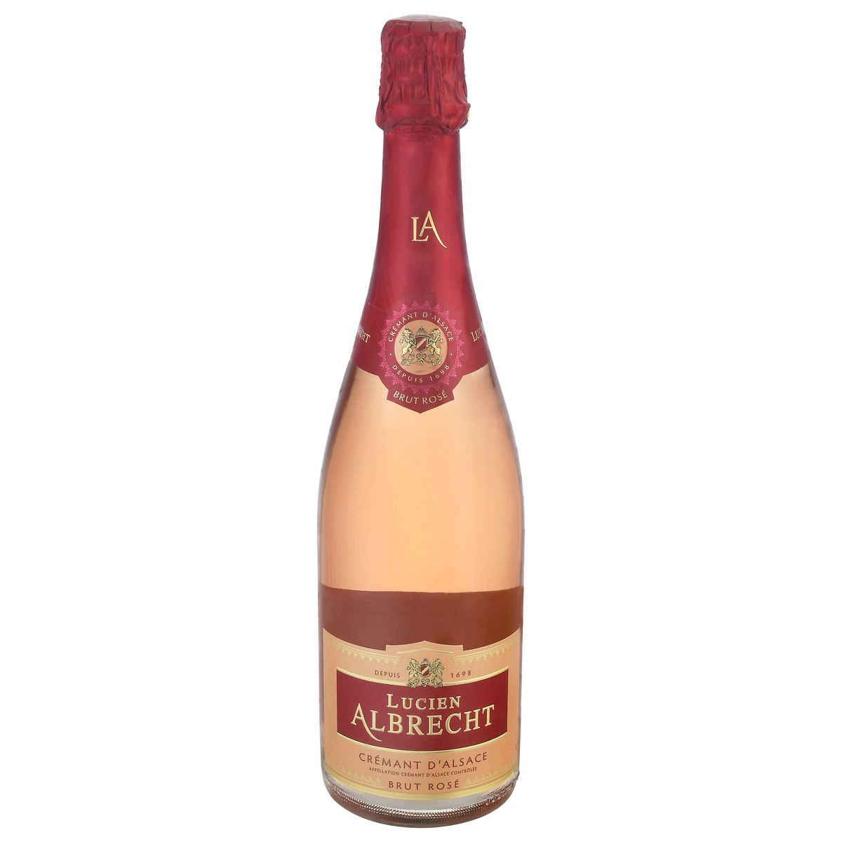 slide 7 of 12, Lucien Albrecht Cremant D' Alsace Brut Rose 750 ml Bottle, 750 ml