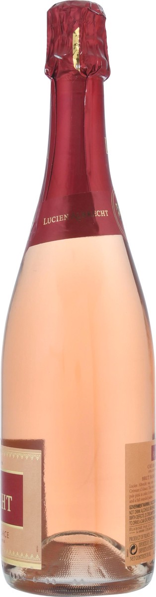 slide 5 of 12, Lucien Albrecht Cremant D' Alsace Brut Rose 750 ml Bottle, 750 ml