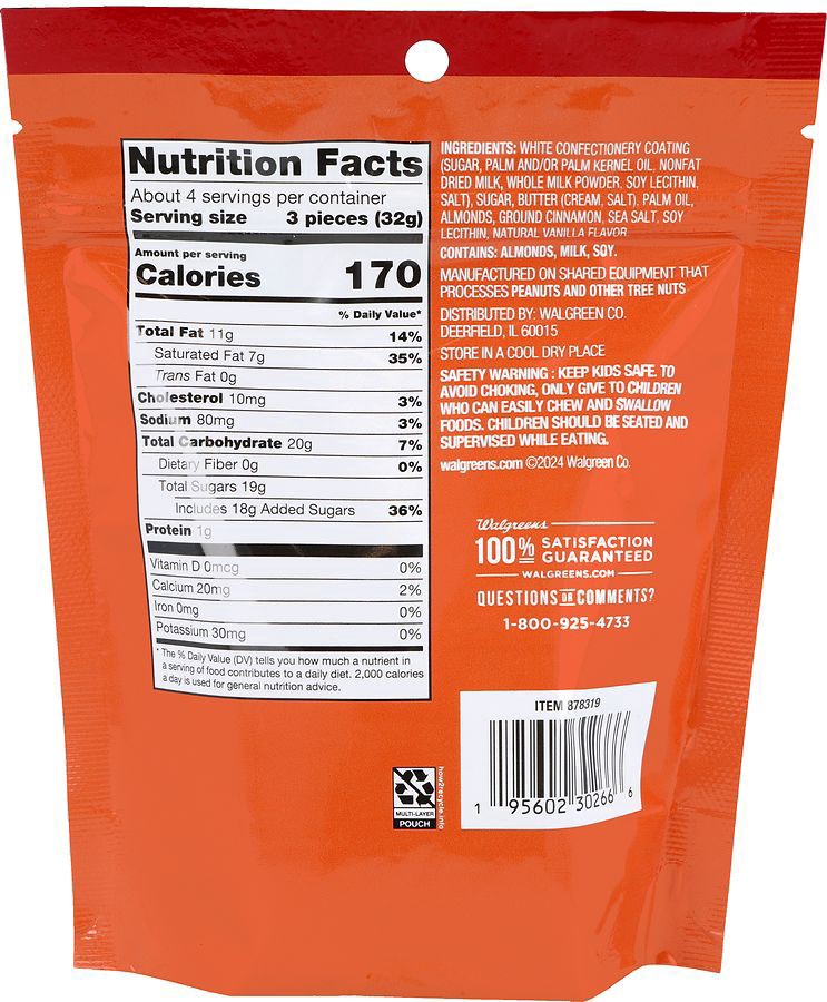 slide 5 of 5, Nice! Cinnamon Toffee Squares, 4.4 oz