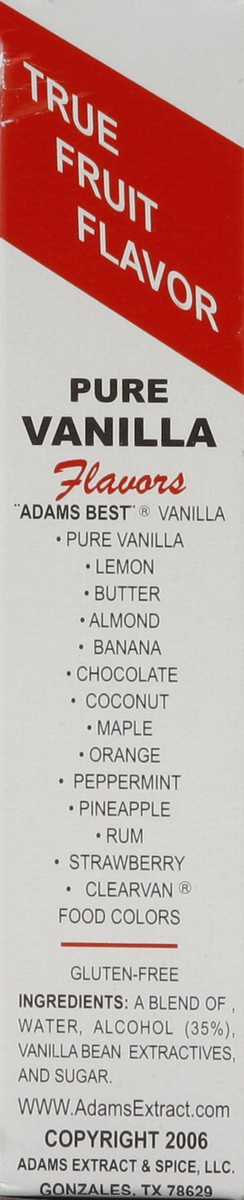 slide 2 of 4, Adams Extract Vanilla Extract 1.5 oz, 1.5 oz