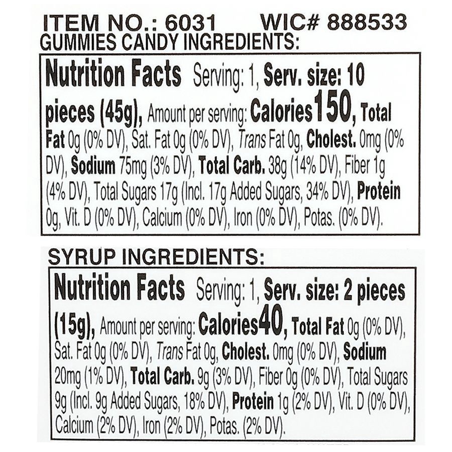 slide 2 of 3, Sweet N Fun Gummy Fries with Candy Case, 2.12 oz