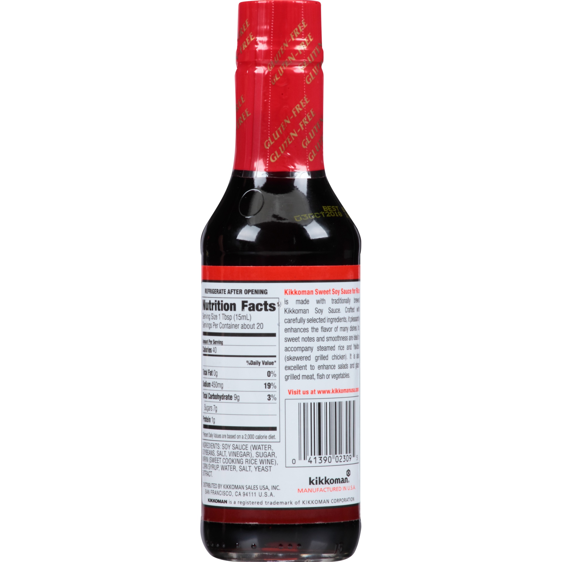 Kikkoman Sweet Soy Sauce For Rice 10 fl oz | Shipt