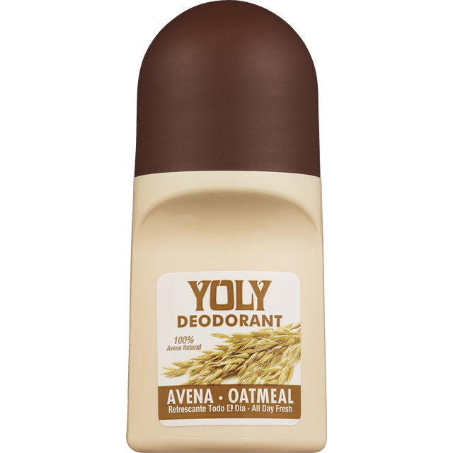 slide 1 of 1, Yoly Oatmeal Roll On Deo, 1 ct