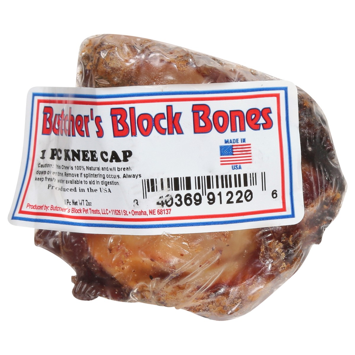 slide 5 of 11, Butcher's Block Knee Cap Dog Chew 2 oz, 2 oz