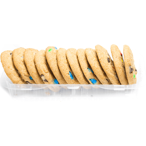 slide 1 of 1, M&M's Candy Cookies, Dozen, 1 ct