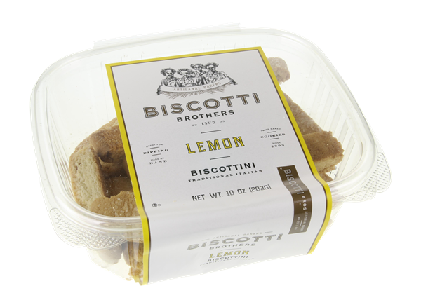 slide 1 of 1, Biscotti Brothers Bakery Lemone Biscotti, 10 oz