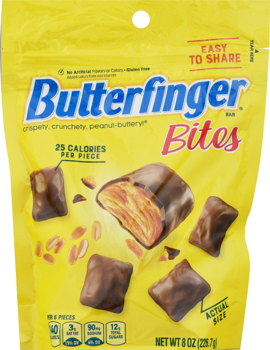 slide 5 of 12, Butterfinger Bites, 8 oz