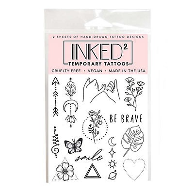 slide 1 of 1, INKED by dani Flower Power Sheets, 1 ct