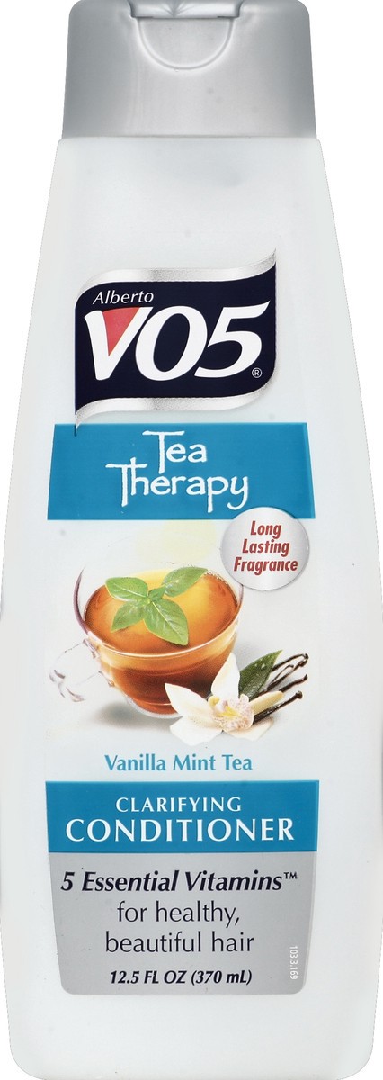 slide 2 of 3, Alberto VO5 Conditioner, Clarifying, Vanilla Mint Tea, 12.5 oz